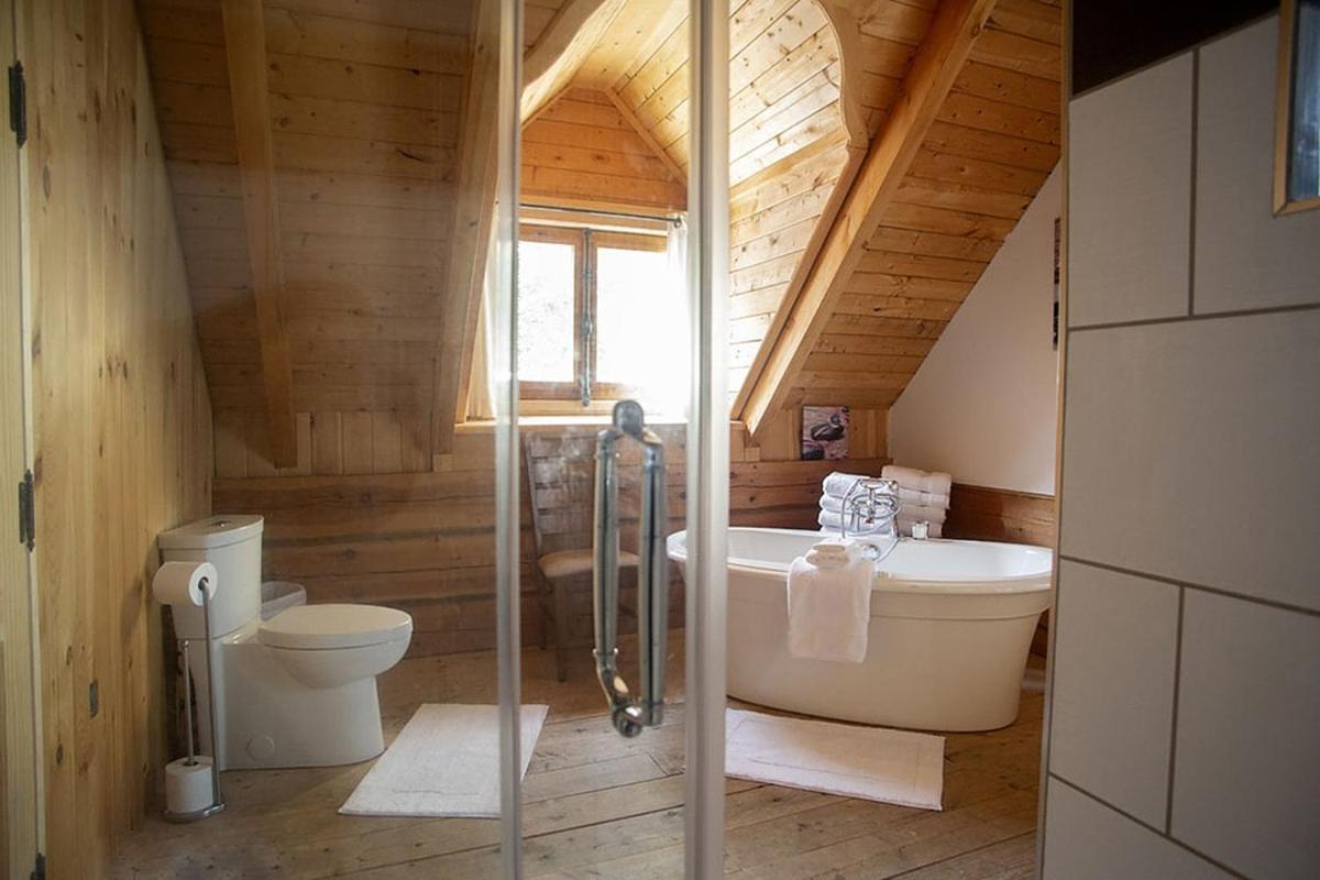 Hebergement "La Maison En Bois Rond" Sainte-Marie ภายนอก รูปภาพ