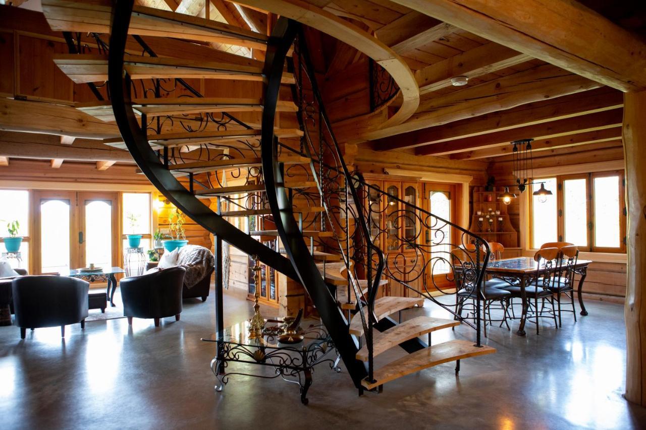 Hebergement "La Maison En Bois Rond" Sainte-Marie ภายนอก รูปภาพ