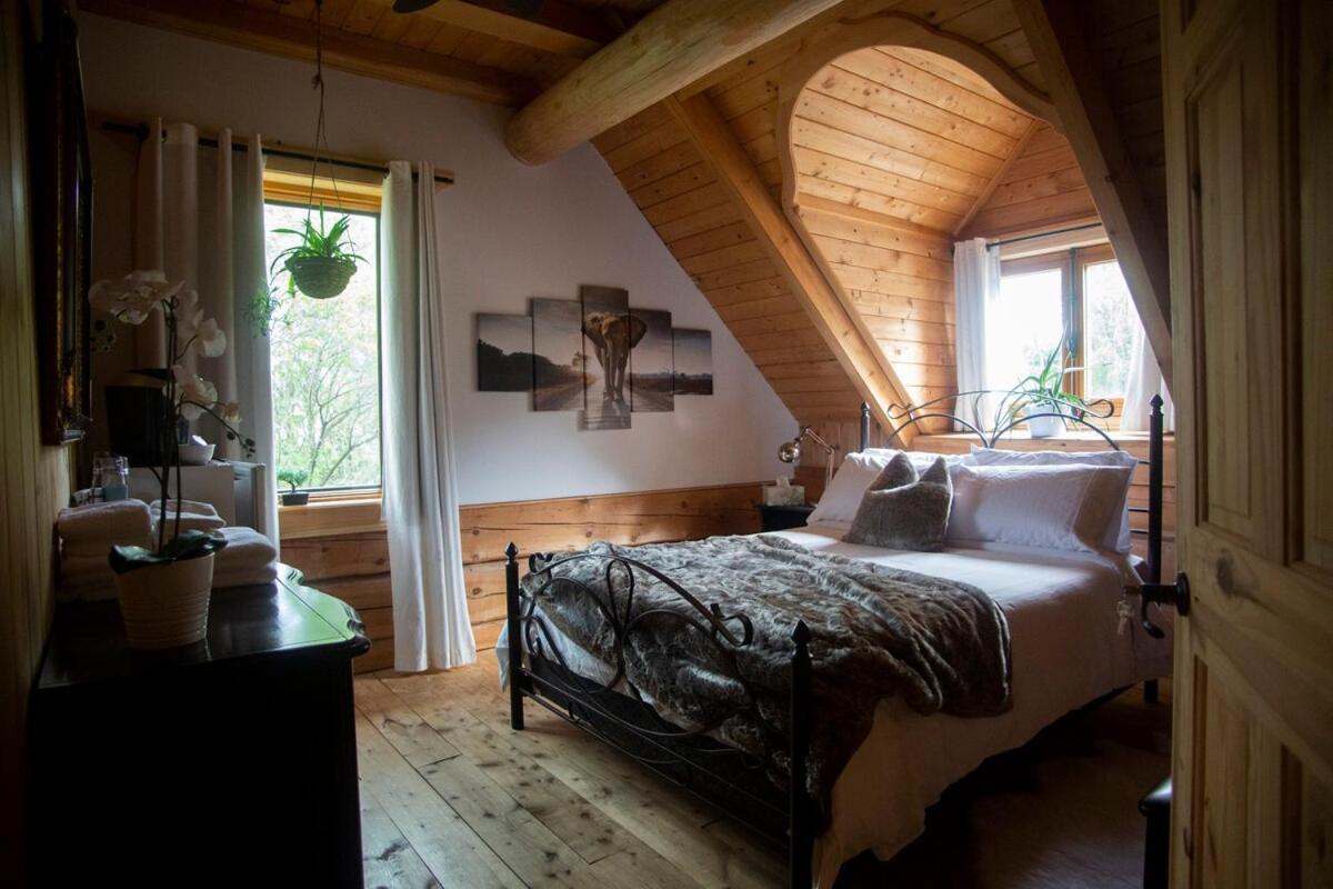 Hebergement "La Maison En Bois Rond" Sainte-Marie ห้อง รูปภาพ
