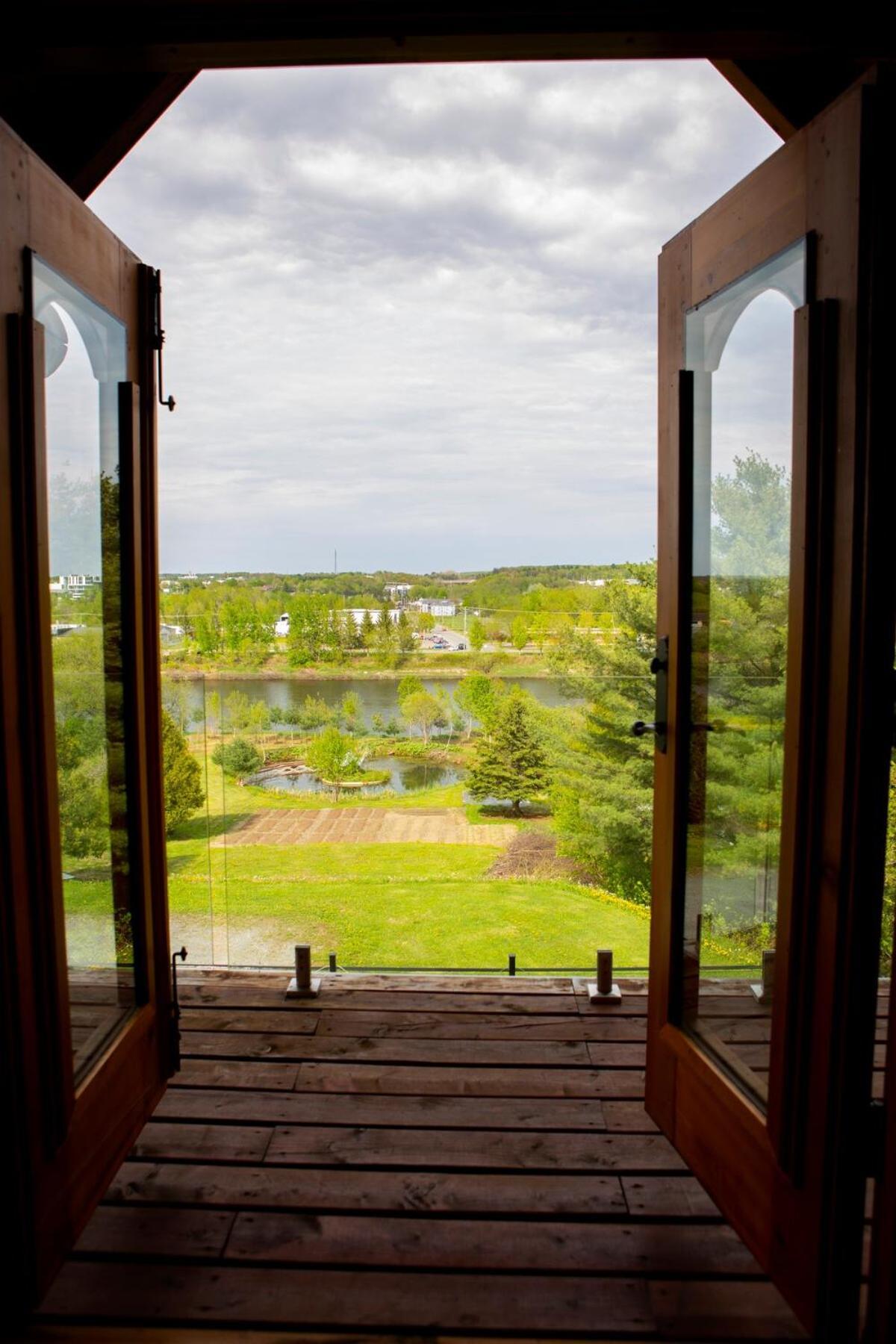 Hebergement "La Maison En Bois Rond" Sainte-Marie ห้อง รูปภาพ